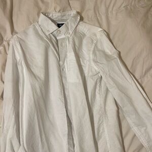 White button down shirt. Used once